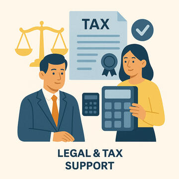Legal &amp; Tax Support